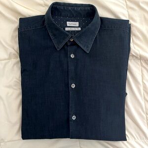 Paul Smith denim button down shirt